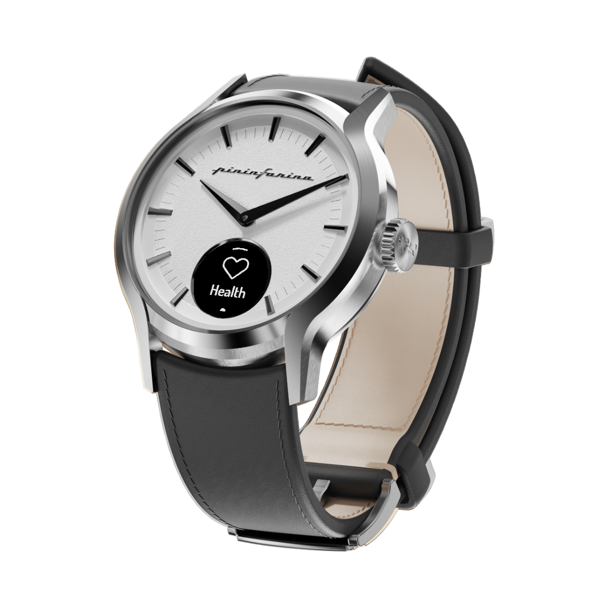 Smartwatch ibrido Pininfarina Pura - Acciaio nero