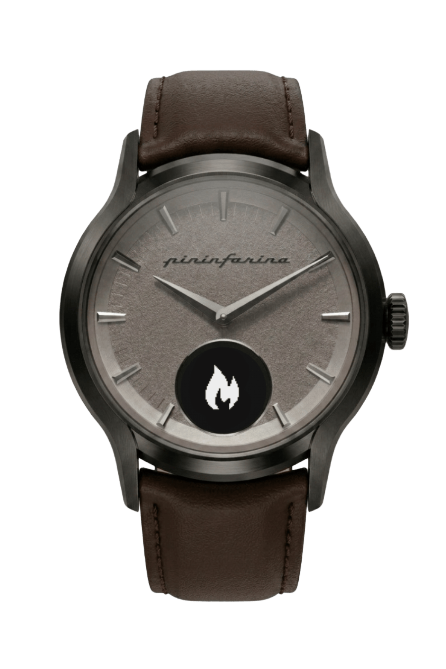 Pininfarina PURA Hibrit Akıllı Saat 38mm - Kadın ve Erkek - Bronzo Ash