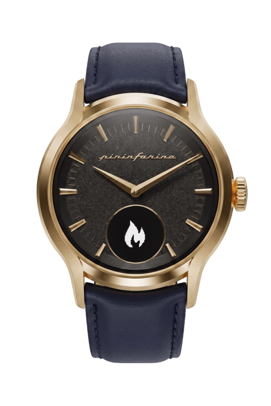 Pininfarina PURA Hibrit Akıllı Saat 38mm - Kadın ve Erkek - Ombra Gold
